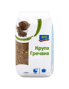 ARO Крупа гречана 1кг
