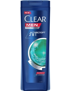 CLEAR ШАМ.2В1 Д/ЧОЛ.СП.400МЛ