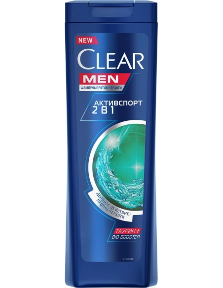 CLEAR ШАМ.2В1 Д/ЧОЛ.СП.400МЛ