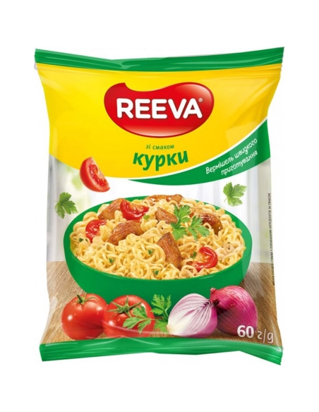 REEVA Вермішель КУРКА 60г