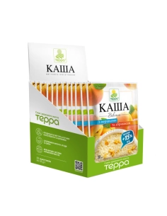 Каша BOX-12 вівсяна з вершками та абрикосом