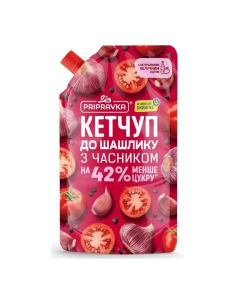 Кетчуп "До шашлику з часником"250г