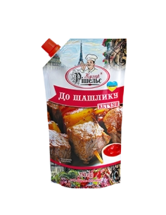 Кетчуп "до шашлику" дой пак 250 г ТМ " Кухар Рішельє"