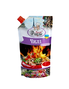 Кетчуп "Чілі" 250г ТМ "Кухар Рішельє"
