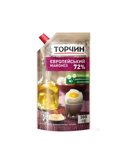 Майонез:ТОРЧИН ЄВРОП. ДП 300г