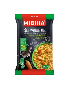 Мівіна Вермішель з курячий бульйон