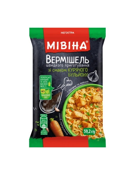 Мівіна Вермішель з курячий бульйон