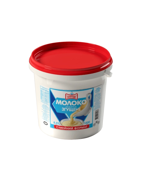 Молоко згущене з цукром 1000гх12 8,5%