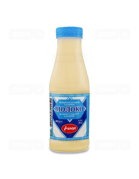 Молоко згущене незбиране з цукром Ічня 8,5% д/п 0,300кг ДСТУ 4274:2019