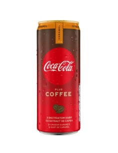 Напої 250 CAN х6 Кока Кола плюс кава карамель