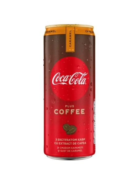 Напої 250 CAN х6 Кока Кола плюс кава карамель