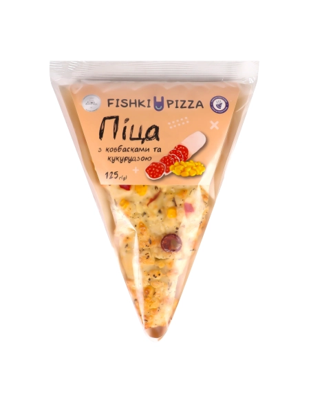 П3 Піца з ковбасками та кукурудзою УП TM Fishki Pizza