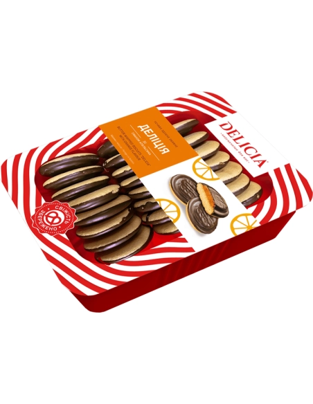 Печиво здобне Деліція зі смаком апельсину