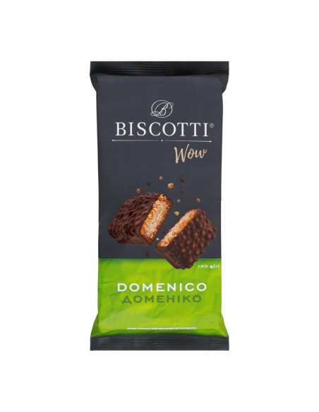 Печиво здобне пісочно-відсадне "БІСКОТТІ ВАУ ДОМЕНІКО" 0,14 кг