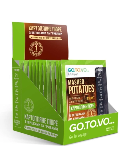 Пюре BOX-12 Картопляне з вершками та грибами