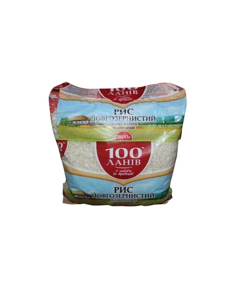 Рис довгозер. (10) 100 ЛАНІВ 0,8 кг