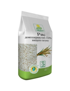 Рис довгозернистий, пакет 0,9кг