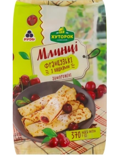 Т91 Млинці "Французькі" з вишнею ТМ "Хуторок"370г