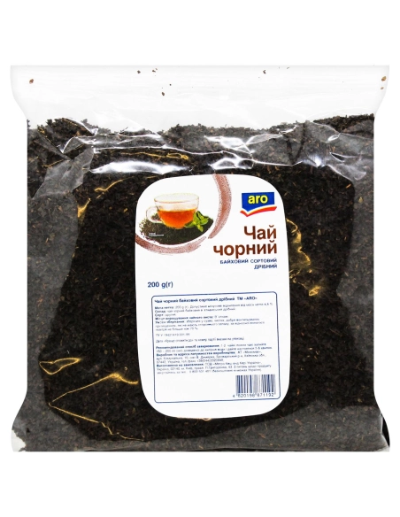 Чай АRO ЧОР БАЙХОВИЙ ДРЫБНИЙ 200Г
