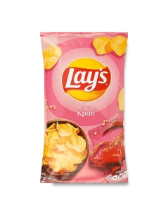Чипси картопляні зі смаком краба, ТМ Lay*s120г
