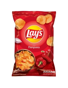 Чипси картопляні зі смаком паприки ,ТМ Lay*s