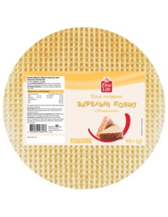 Fl КОРЖІ ВАФЕЛЬНІ 90Г КЛАСИЧНІ