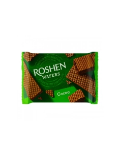 ВАФЛІ Roshen WAFERS какао ВКФ 72г/22 шт AR /