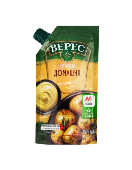 Гірчиця "Домашня"130 г д/п ВЕРЕС