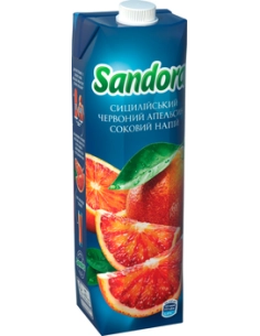 Грейпфрутовий нектар неосвітлений пастеризований, серія Cocktail Collection'ТМ 'Sandora' 0.95л