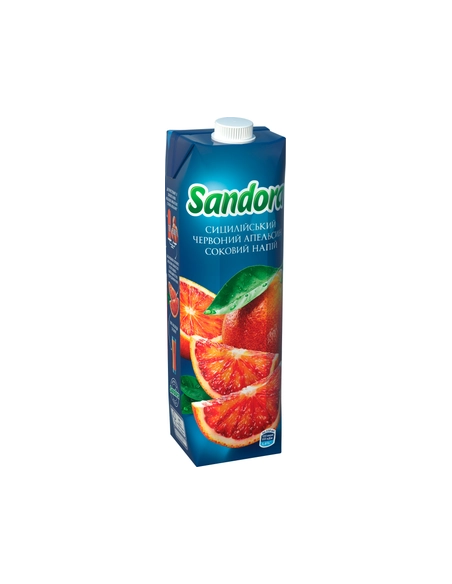 Грейпфрутовий нектар неосвітлений пастеризований, серія Cocktail Collection'ТМ 'Sandora' 0.95л