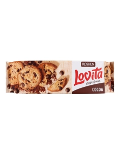 ЗДОБНЕ ПЕЧИВО Lovita Classic Cookies з кусочками глазурі ВКФ 150г /16шт