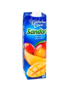 Манго нектар з м'якоттю стерилізований, ТМ 'Sandora' 0.95л