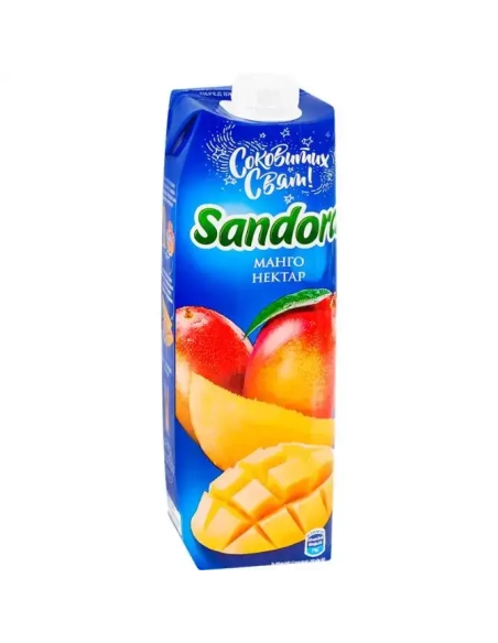 Манго нектар з м'якоттю стерилізований, ТМ 'Sandora' 0.95л