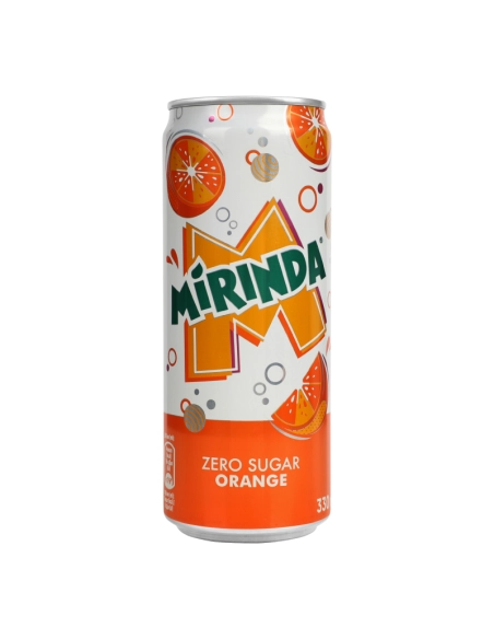 Напій безалкогольний сильногазований на ароматизаторах "Мірінда" з цукром та підсолоджувачами, 0,33л