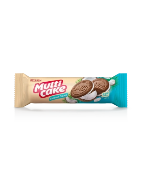 ПЕЧИВО-СЕНДВІЧ Multicake з начинкою кокос-крем ККФ 180г/28шт FP
