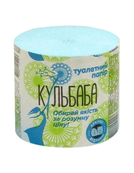 Туалетний папір "Кульбаба"