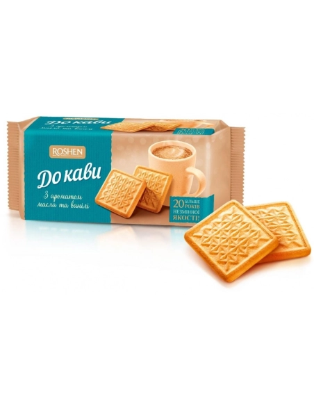 ЦУКРОВЕ ПЕЧИВО До кави масло-ваніль ВКФ 185г/28шт